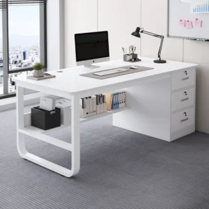 Computer Desk With Lock 3 Drawers