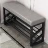 2 in 1 Shoe Storage Bench L80cm W30cm H50cm