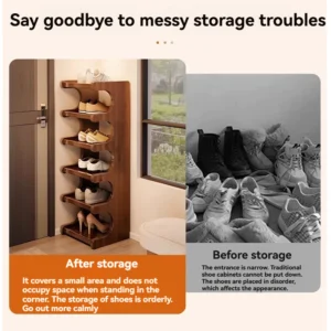 Multi Layer Bamboo Shoe Rack