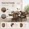1+6 Rattan Dining Set L150cm W90cm H75cm