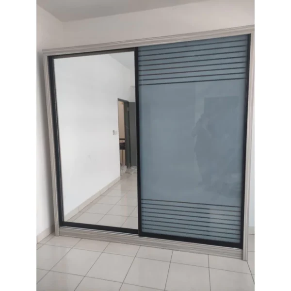 Sliding Door Wardrobe L180cm W60cm H240cm