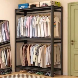 NIVISON Garment Rack Open Wardrobe