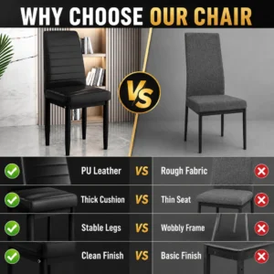 PU Leather Dining Chair