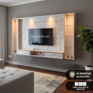 Lynn Hanging TV Cabinet L244cm W38cm H145cm