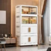 Folding Storage Cabinet Double Door