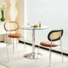 2PCS Rattan Dining Chair L48cm W45cm H82cm